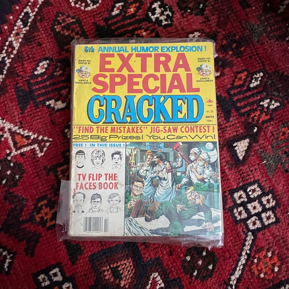 9 Vintage Cracked Magazines